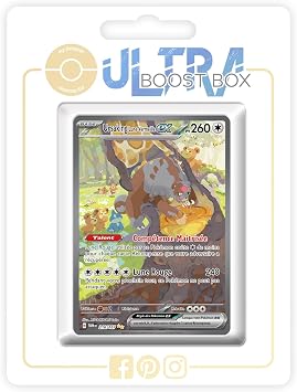 Ursaking Lune Vermeille ex Bloodmoon Ursaluna ex 216/167 Alternative Shiny Pok mon Gallery - my-booster X  carlate et Violet 6 - Mascarade Cr pusculaire Box of 10 Pokemon French Cards