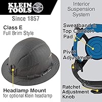 Vista 3 de Klein Tools Paquete de casco duro con accesorio para orejeras