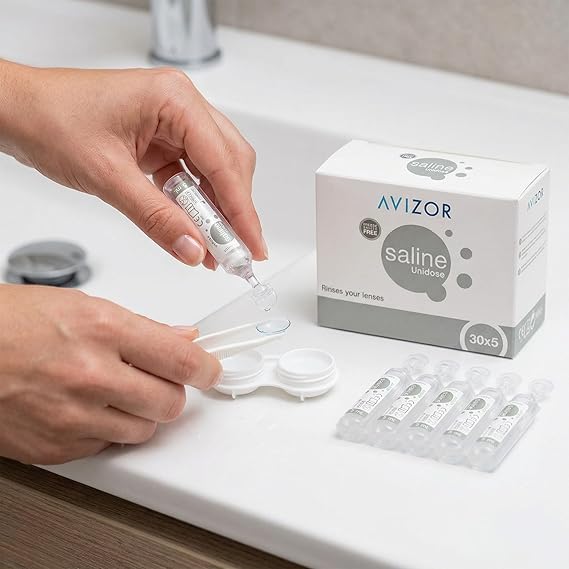 Unidose Saline by Avizor 30 x 5ml X3 Pack