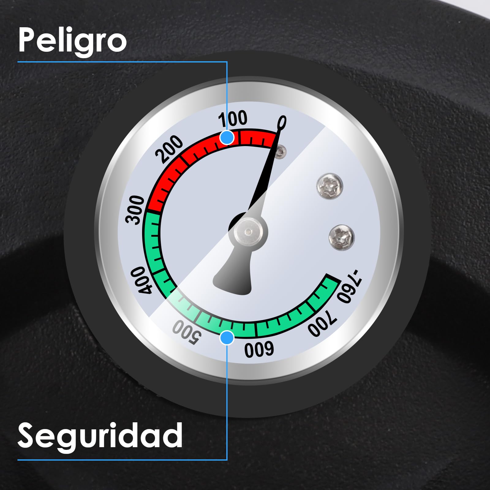 2 Piezas 8" Ventosas para Cristal con Manómetro, Ventosa Capacidad de Carga Máxima 200 kg, Ventosa Cristal con Caja de Transporte para Vidrio, Azulejos, Mármol