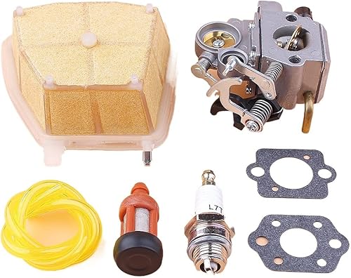 Miniatura 3 de NZBUY Kit de afinación de carburador compatible con Stihl MS311 MS391 MS362 Motosierra Filtro de combustible de aire compatible con motosierra