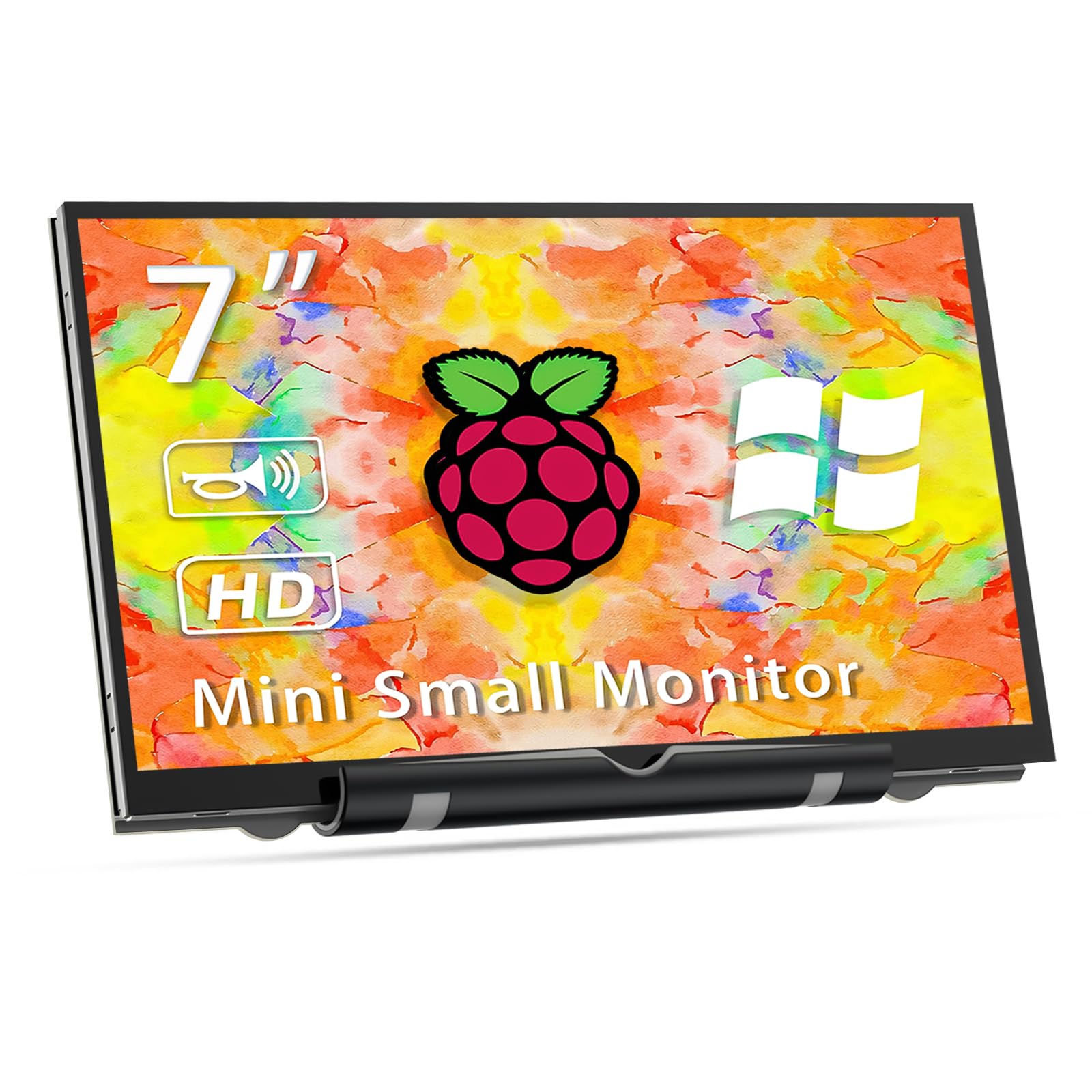 Amazon.com: HAMTYSAN 7'' Raspberry Pi Display,800x480 HDMI Mini Small ...