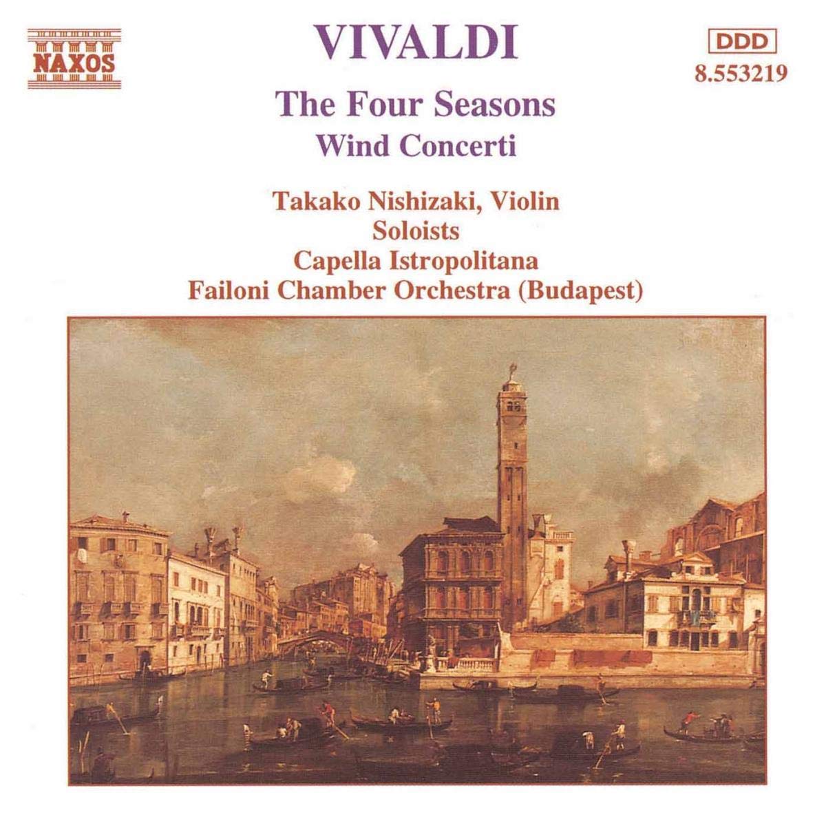 Four Seasons [Audio CD] VIVALDI,ANTONIO; Vivaldi and Stephen Gunzenhauser