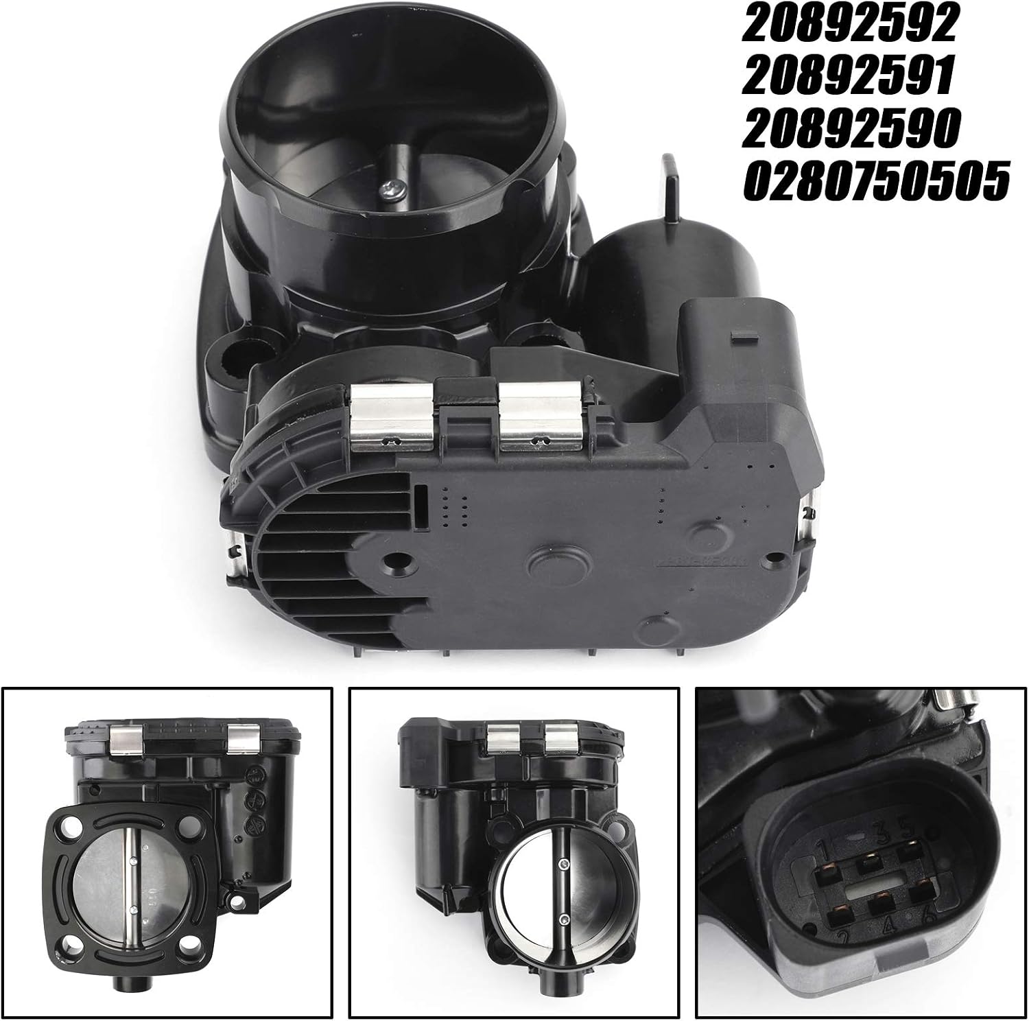 Areyourshop Throttle Body Fuel Injection Throttle Body for Sea Doo 420892592 420892590 0280750505 RXP RXT GTX GTS GTR GTI