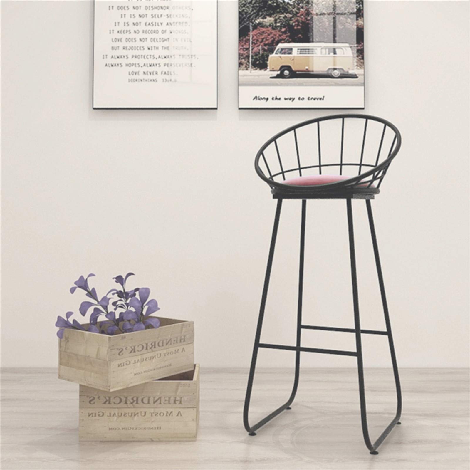 Amazon｜バースツールブラック、バースツールカウンターハイト