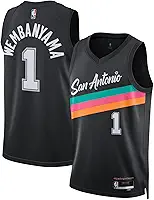 Victor Wembanyama San Antonio Spurs NBA Kids Youth 8-20 Black City Edition Swingman Jersey