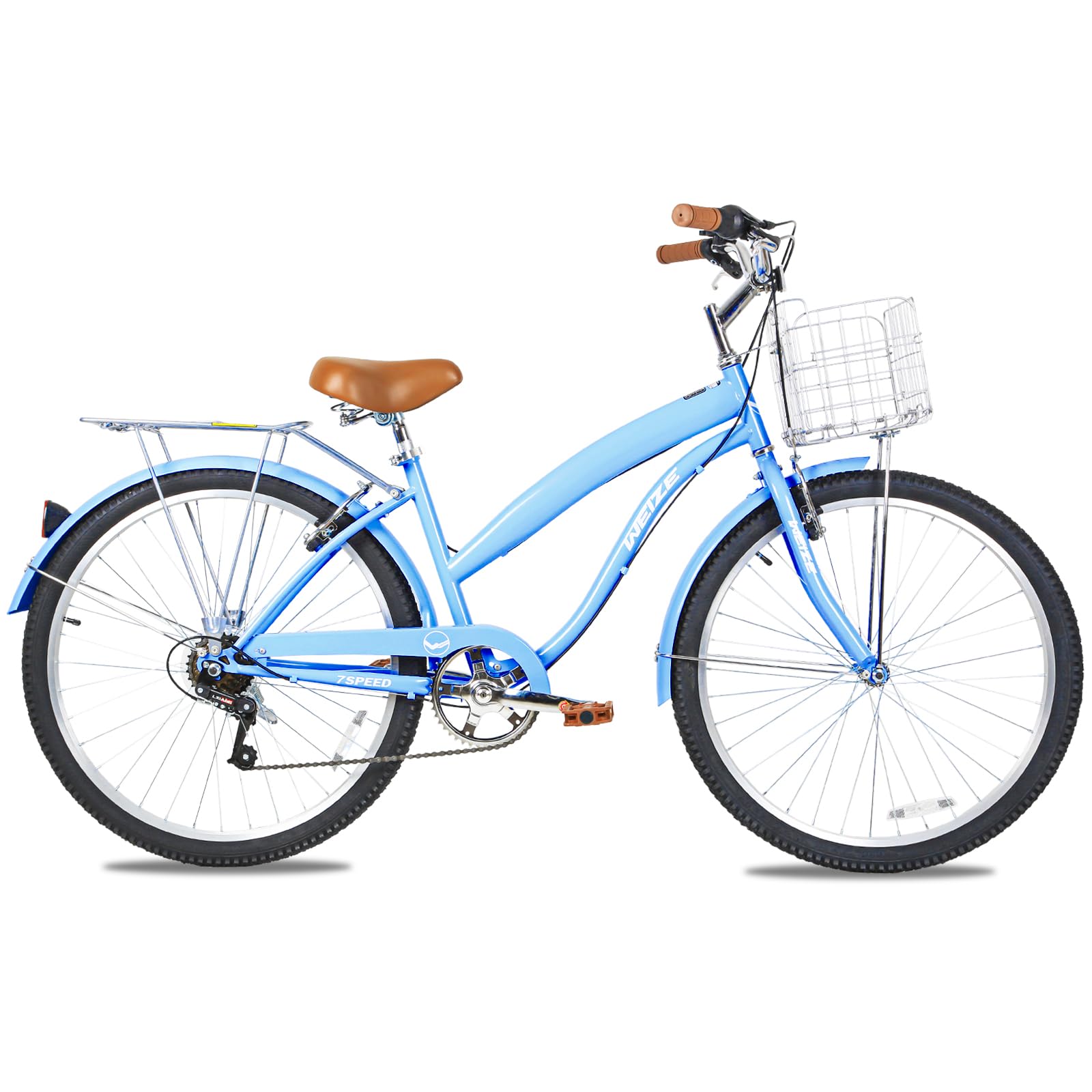 Amazon.com : WEIZE Beach Cruiser Bike, 26 inch Commuter