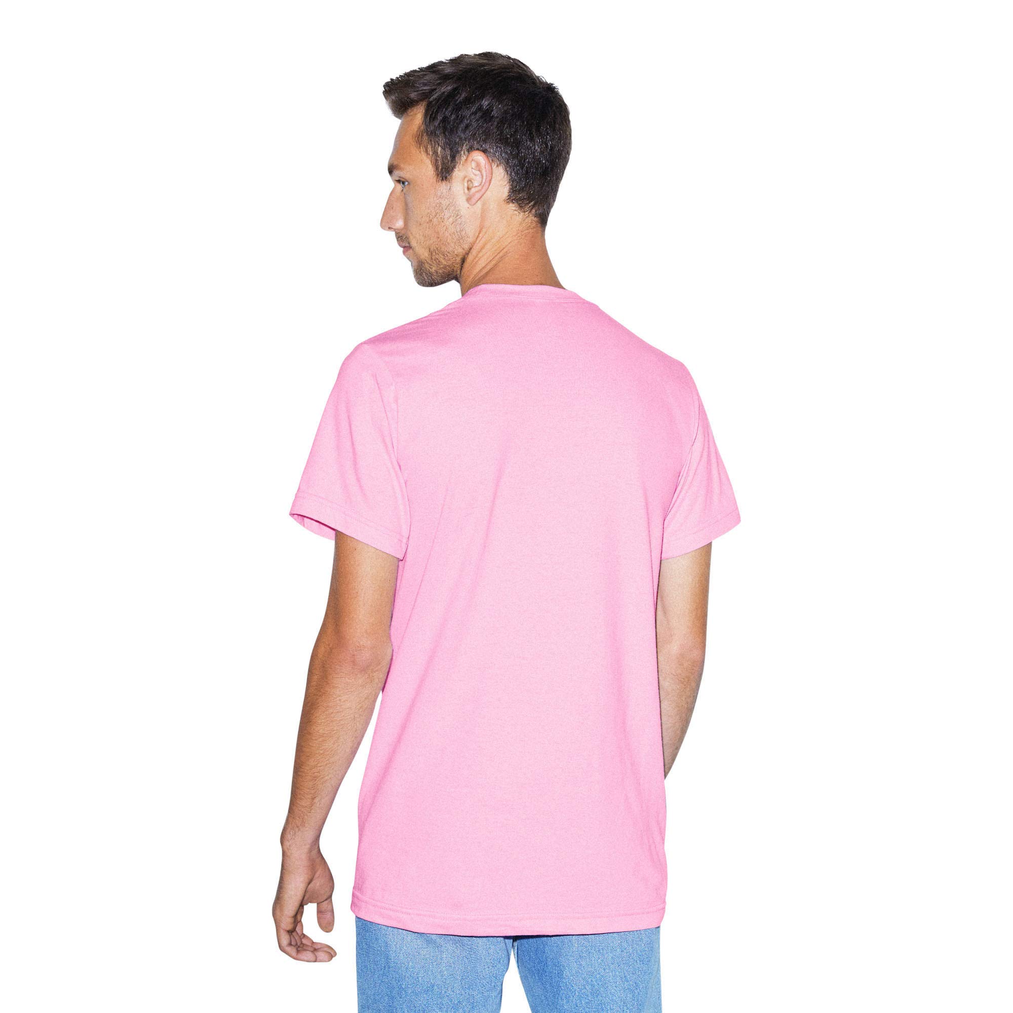 American Apparel Koszulka męski Fine Jersey Crewneck Short Sleeve T-Shirt