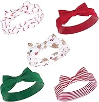 Vista 22 de Hudson Baby Cotton and Synthetic Headbands, Size 0-24 Months