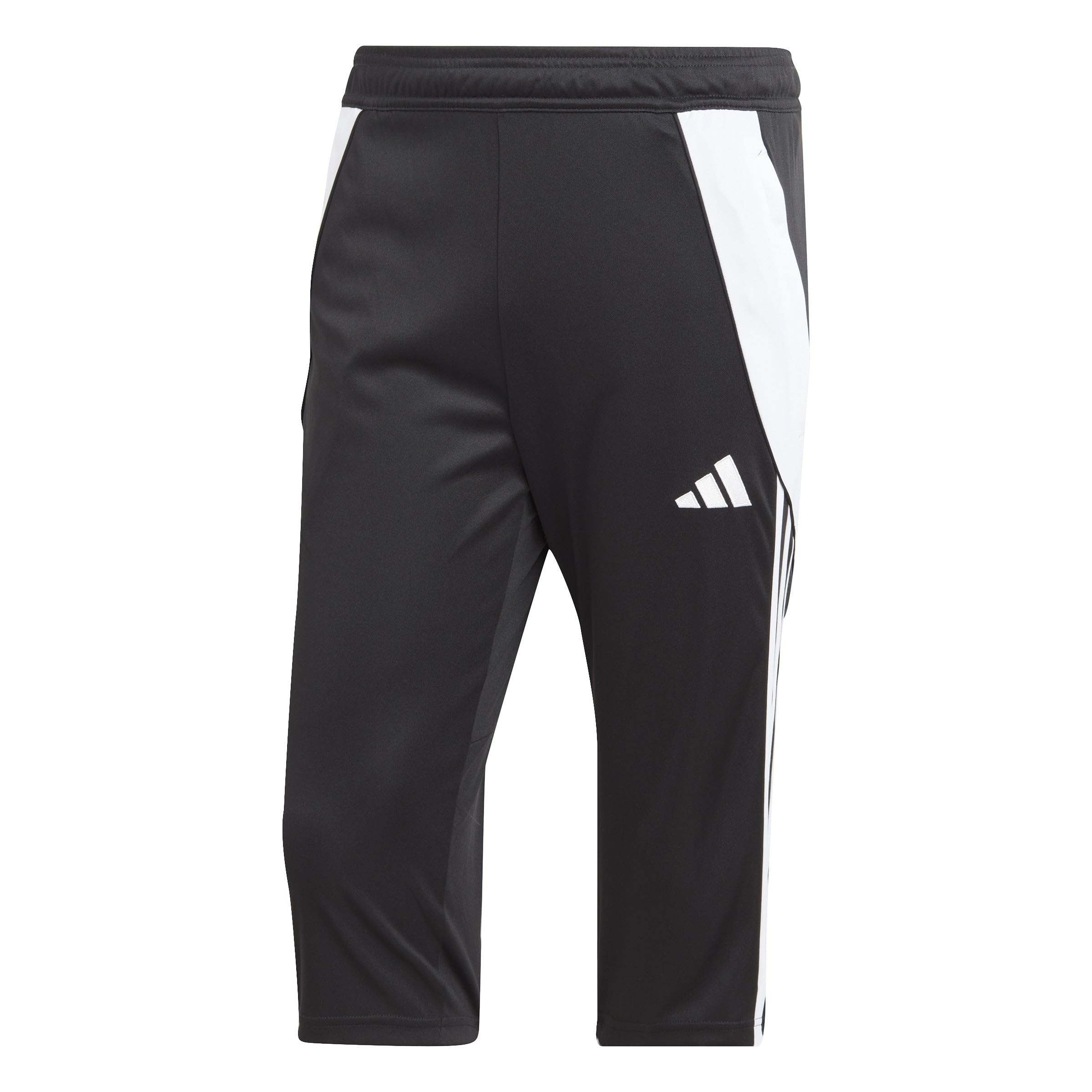 Adidas Men's Black/White Tracksuit Bottoms, 3XL