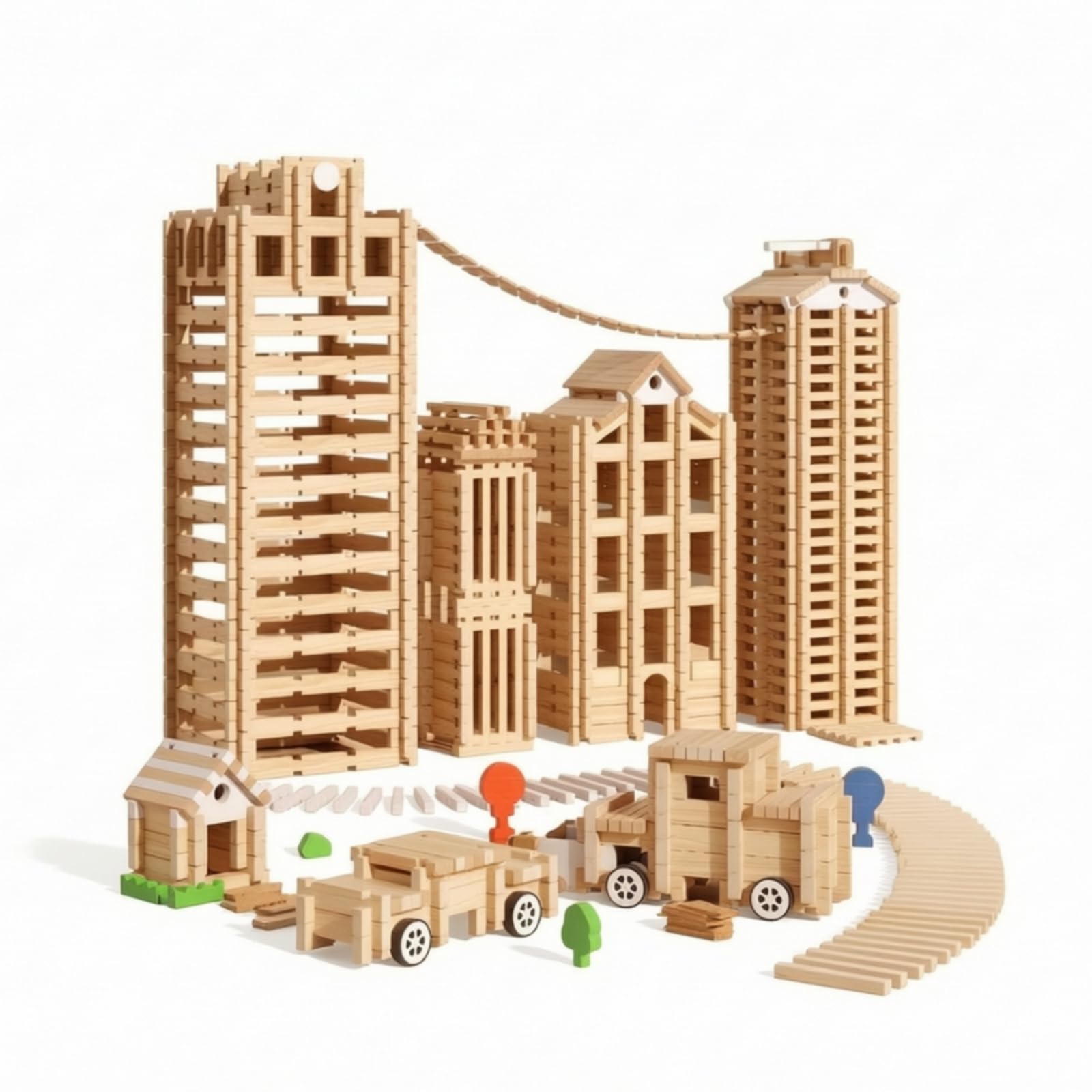 Giocattolo Educativo in Legno Naturale