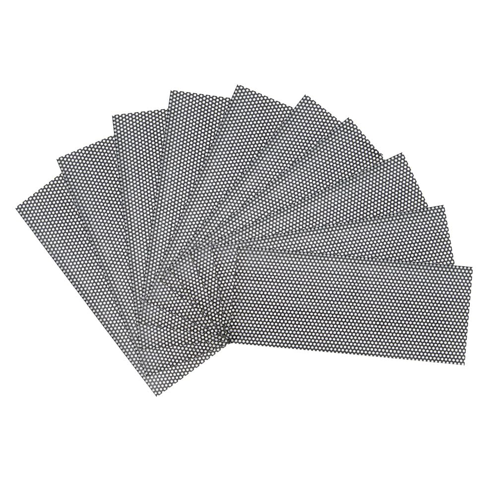 304 Stainless Steel Perforated Mesh Sheet Air Brick Covers – Pest-Resistant Vent Protection (100mm x 250mm 10 Pack)