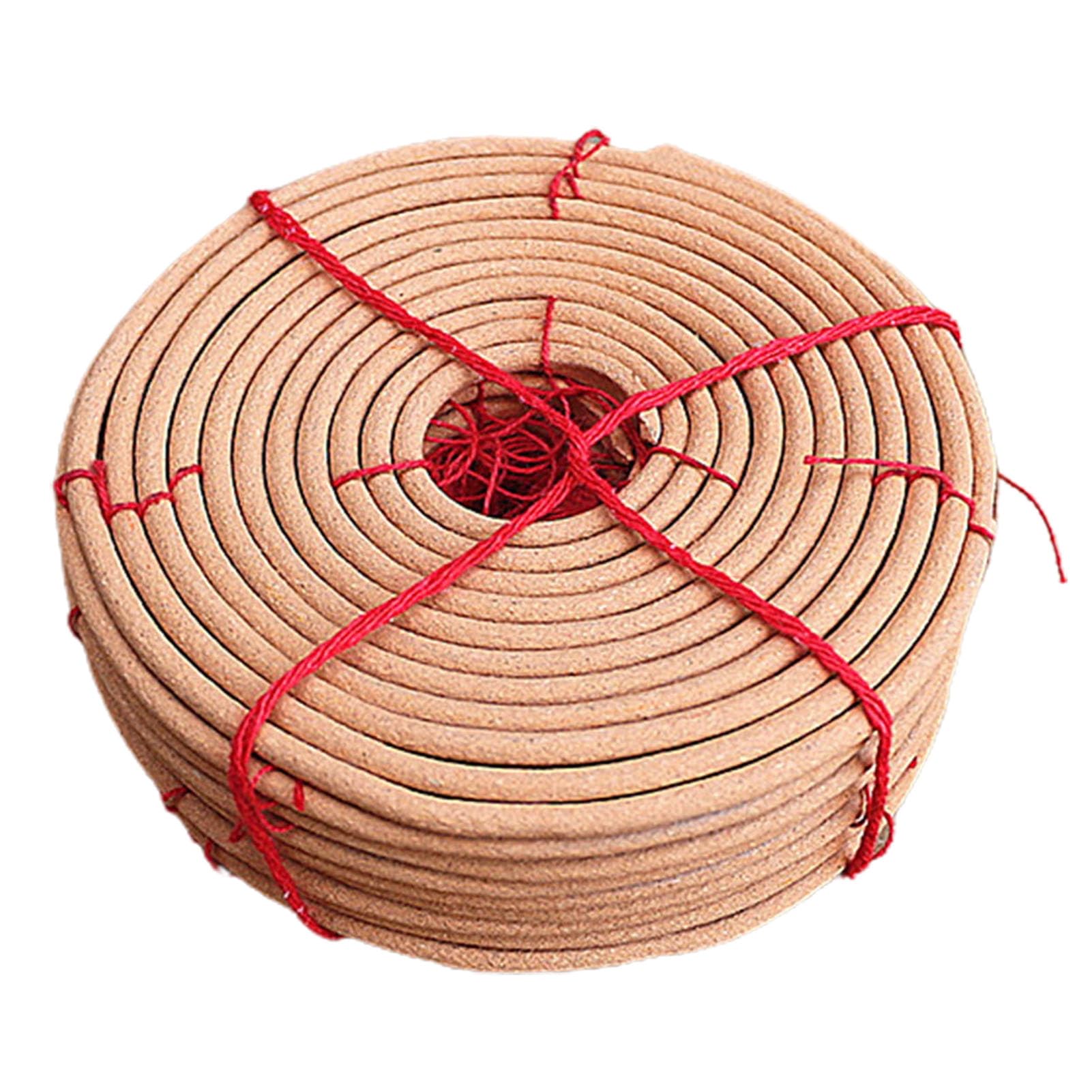 ulafbwur Incense Coil Natural Citronella Incense Coil Long-Lasting Burning Time Indoor Outdoor Camping Lighting Citronella Candle S