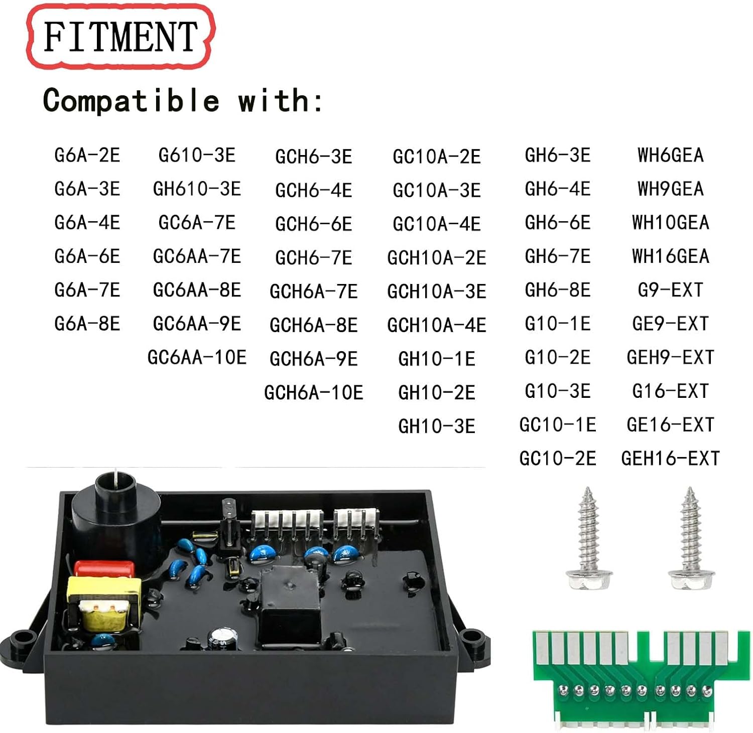 3 in 1 91365 & 91447 RV Water Heater Circuit Board Replacement Kit for Atwood/Dometic, Thermal Cut Off & Thermostat Kit, 93868 Spark Probe Igniter Electrode