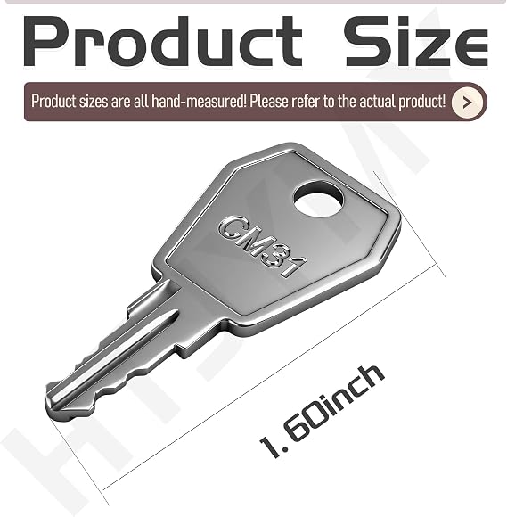 2 PCS K107A0031 Keys for Lift-Master Keypad KPW5 and KPW250, Replacement Key for Commercial Gate Wireless Keypads