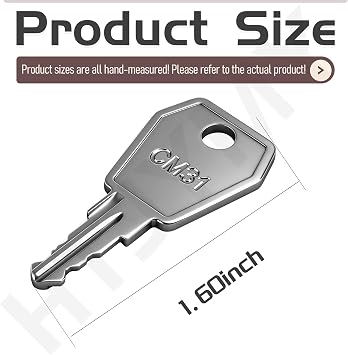 2 PCS K107A0031 Keys for Lift-Master Keypad KPW5 and KPW250, Replacement Key for Commercial Gate Wireless Keypads