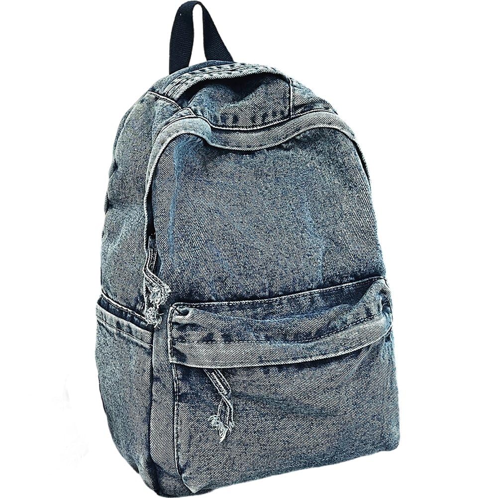 Sac à dos denim rétro Y2K léger pour soulager vos épaules