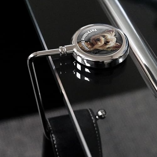 Miniatura 3 de Yorkshire Terrier Yorkie Perro Pet Purse Bag colgadero Holder Hook