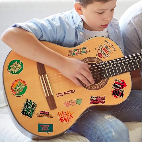 Vista 7 de 200 calcomanías inspiradoras para botellas de agua, calcomanías motivacionales para adultos, adolescentes, profesores, vinilo impermeable