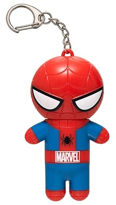 Lip Smacker Marvel Lip Balm Keychain Clear Glossy Fun Giftable Cruelty Free - Spiderman