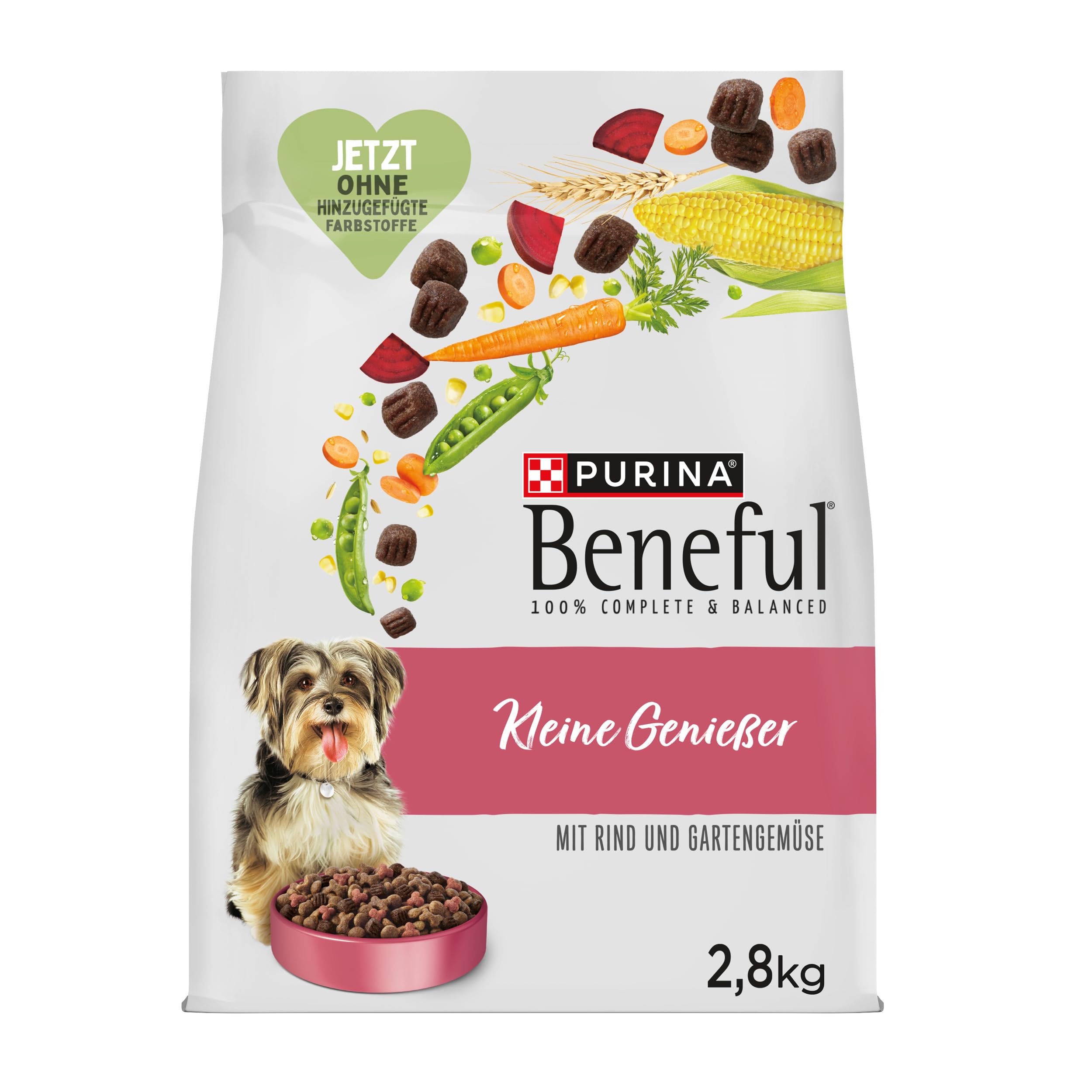 Beneful Kleine Genießer Hundefutter trocken für kleine Rassen, mit Rind