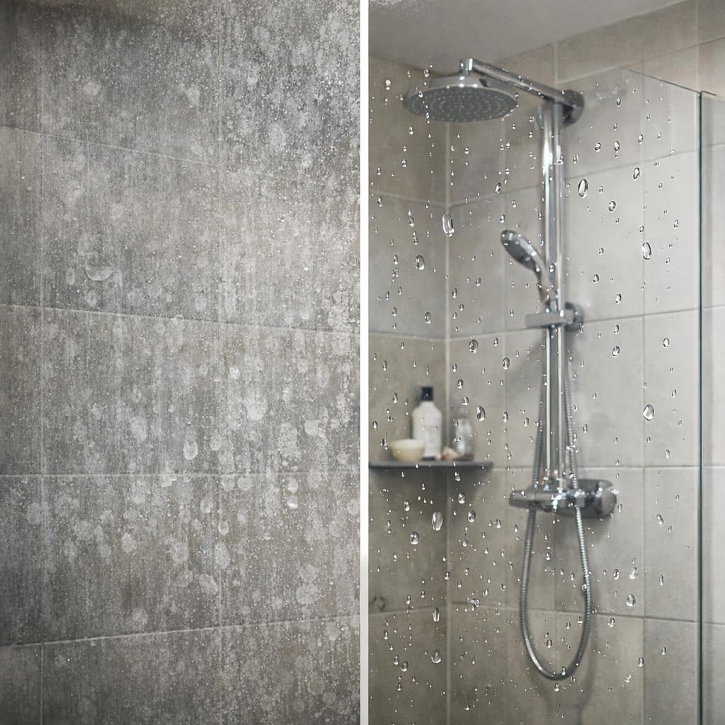 NANOPROTECTION – Detergente e protezione anticalcare per vetro e ceramica | impermeabile e antigoccia | cabina doccia – bagno – piastrelle – specchio