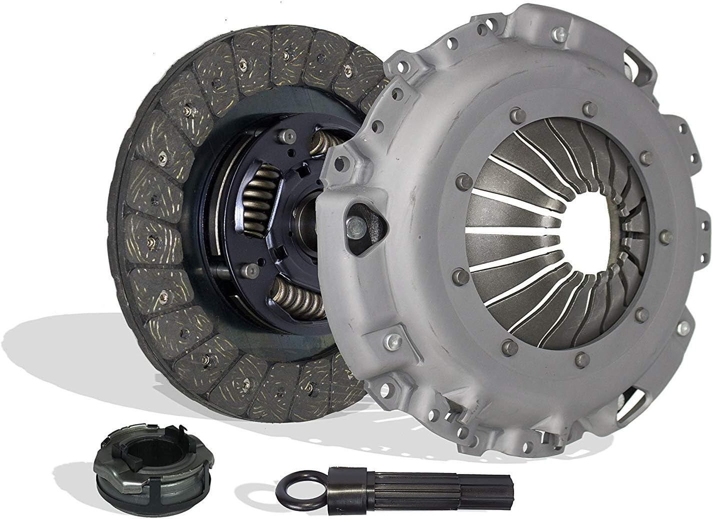 Clutch Kit Set Compatible With Golf Beetle Jetta Gl Gls Europa Cabrio Comfortline Trendline Gti Highline Variant 1998-2006 2.0L l4 GAS SOHC (AEG Gasoline; MK4 model only 17-046)