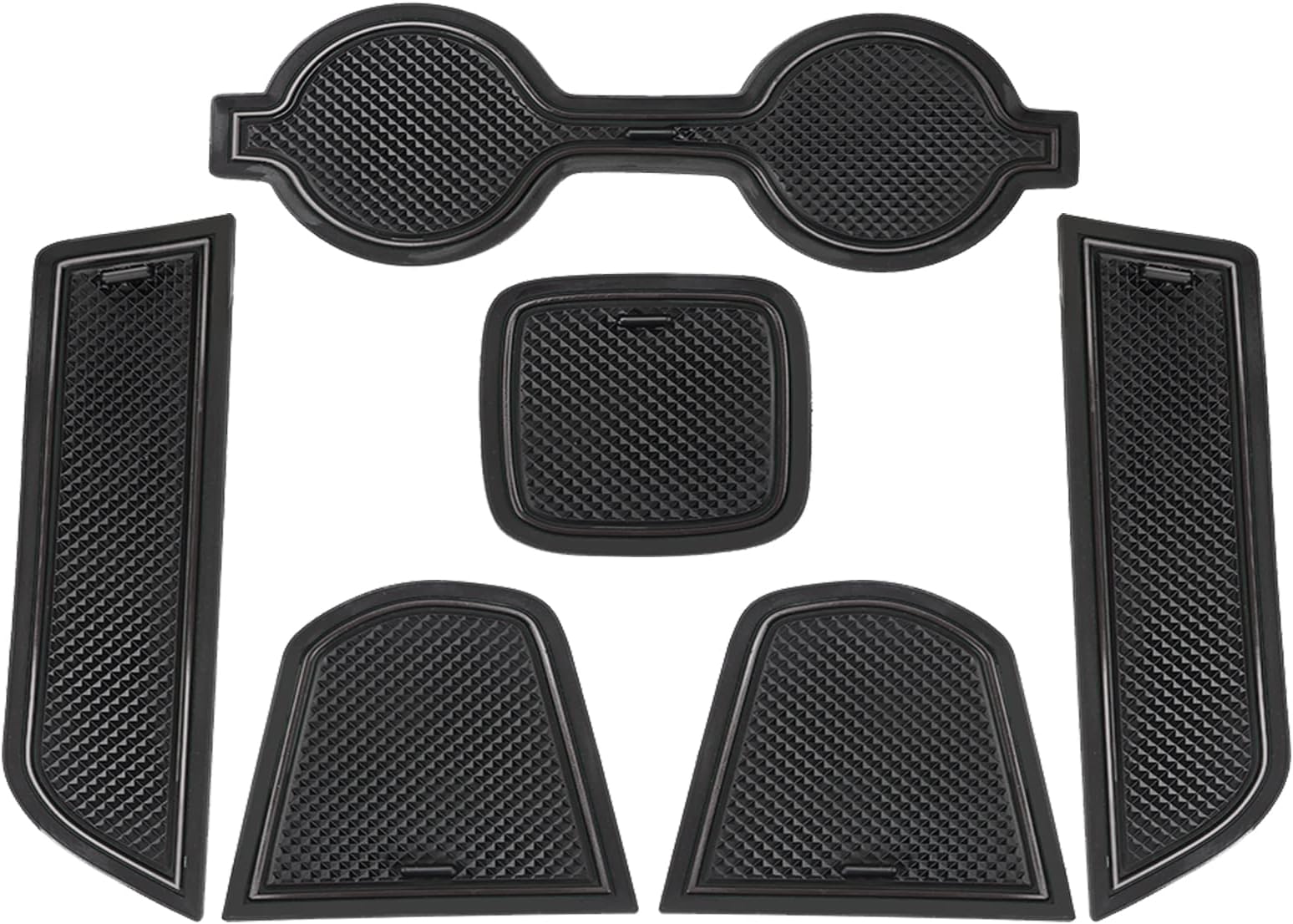 BRZ (ZD8) & GR86 (ZN8) Interior Rubber Mat, Door Pocket Mat, Anti-Slip Mat, Interior Parts, Anti-Slip Sheet, For Japanese Cars (Black)