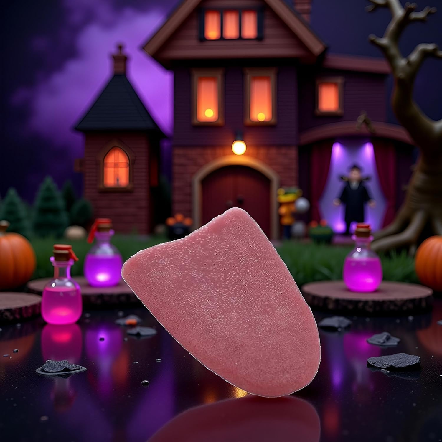 7Pack Halloween Fake Tongue False Tongue Horrific Tongue Prop Tricks Tongue Toys,Prop Tricks Tongue Toys,Realistic Fake Tongue