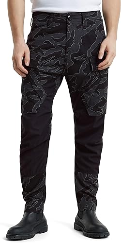G-STAR Hombres 3D Regular Tapered Cargo Pants 3.0, Multicolor (Cloack Island Cam