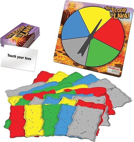 Miniatura 5 de Endless Games The Original The Floor is Lava! Juego de Endless Games - Juego interactivo para niños y adultos - Promueve la actividad física