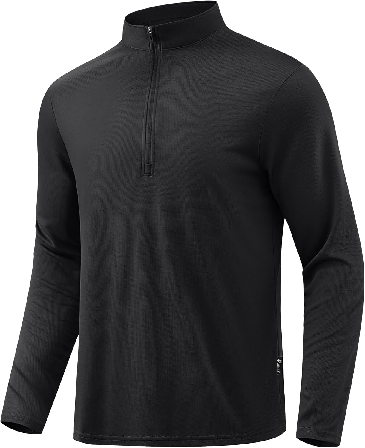 Pudolla Men's Quarter Zip Golf Pullover Long Sleeve Athletic Shirts