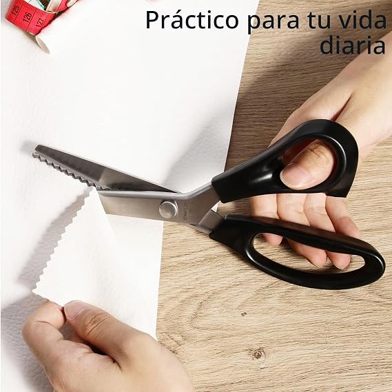 Fabric Scissors,Zig Zag Sewing Scissors,Serrated Scissors