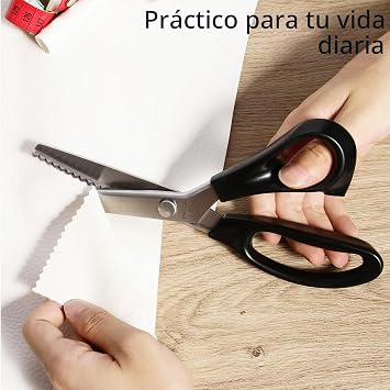 Fabric Scissors,Zig Zag Sewing Scissors,Serrated Scissors