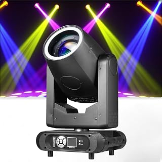 300W LED Beam Moving Head Light 8+16 Prism GOBO DMX Stage Lighting Wtih Focus Frost Rainbow Effect Projector DJ Party