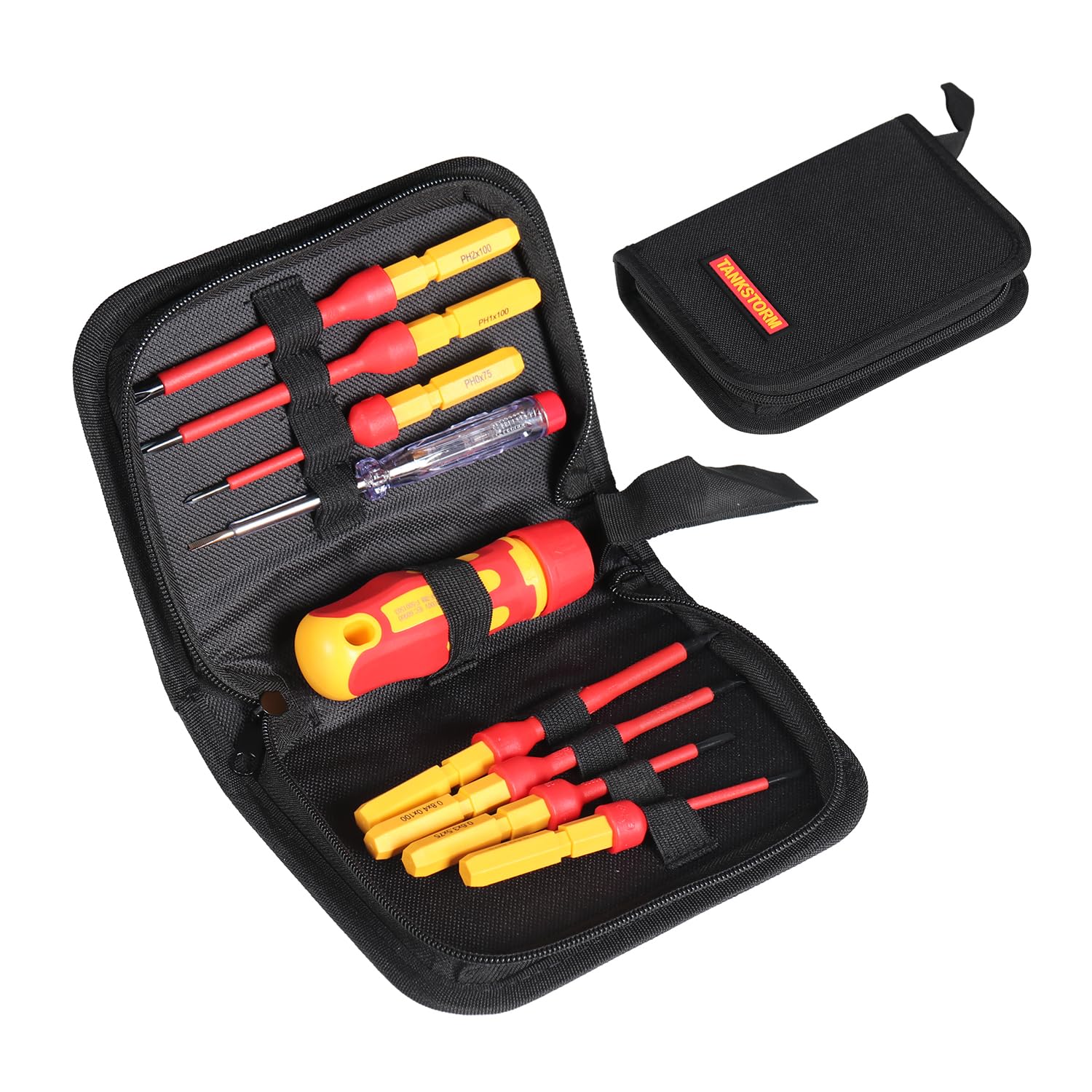 Kit tournevis isolés pour éviter les chocs électriques lors du changement de prises