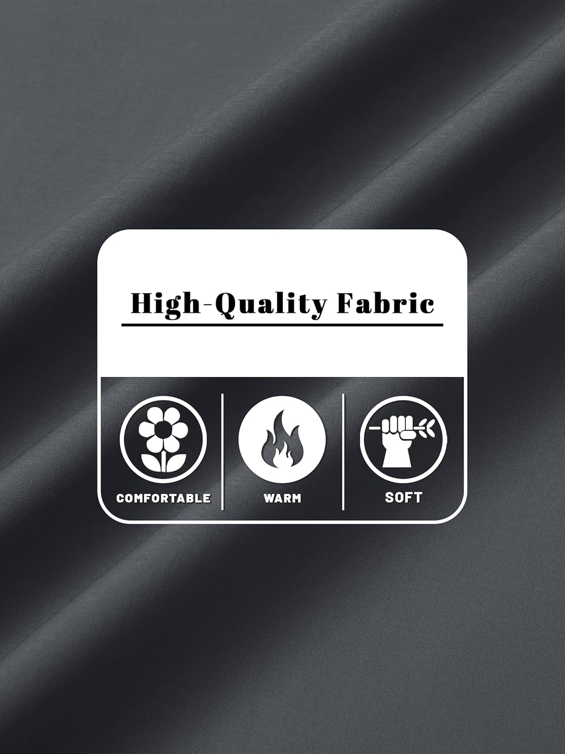 TACVASEN Men's Lightweight Jacket Casual Spring Fall Windbreaker Bomber Zip Up Coat With Pocket - Image 7