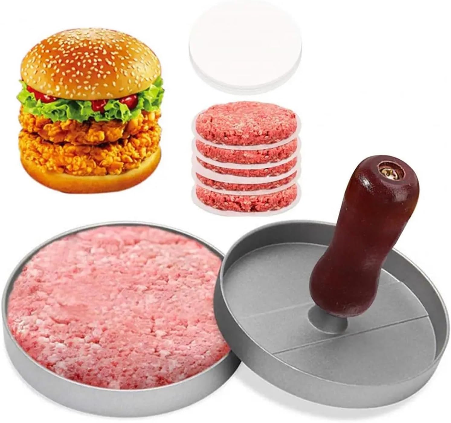 Press Non-Stick Maker Press Maker Reusable Home Grill Maker Mould