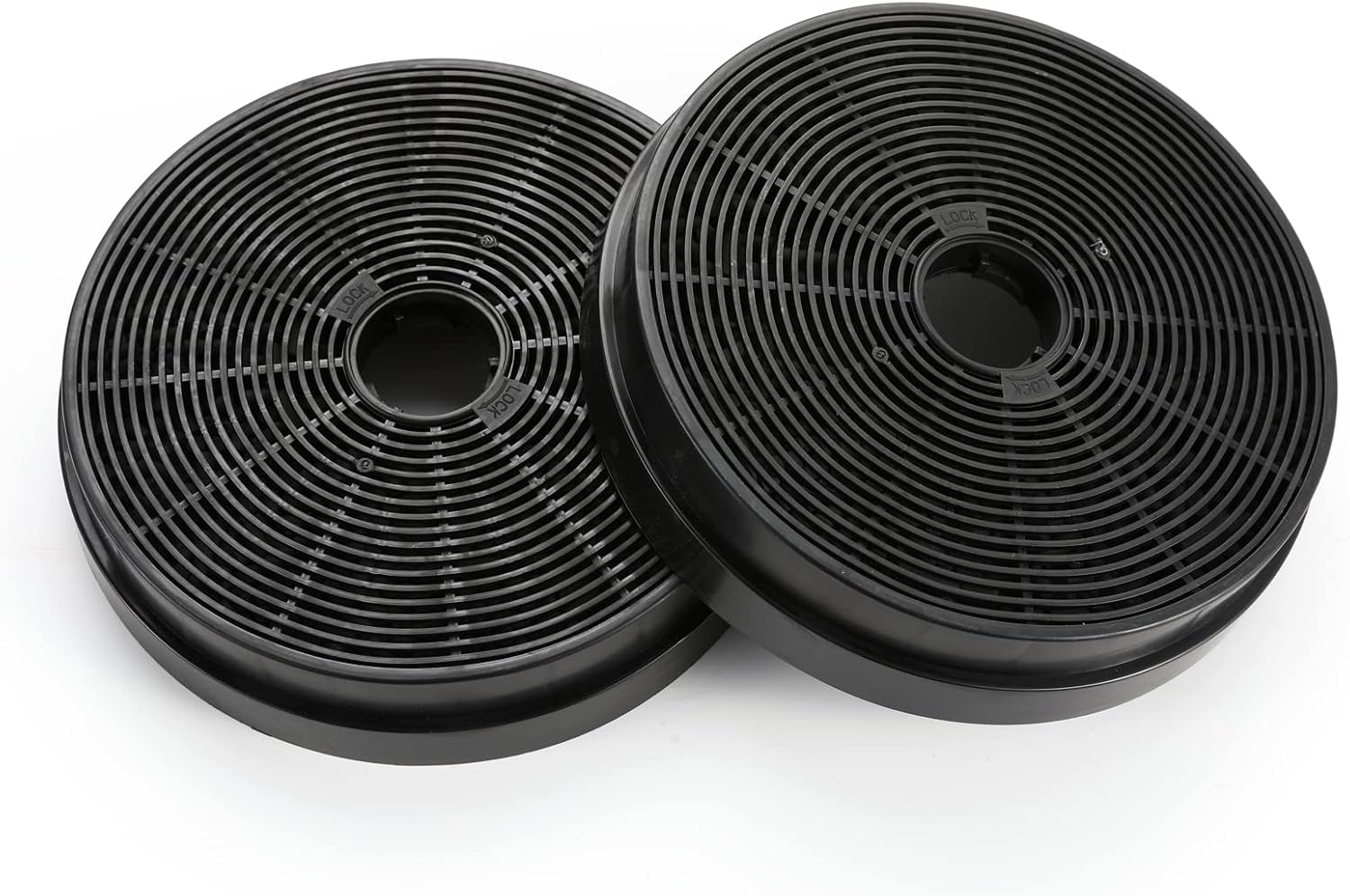 YYCFYS01 Carbon/Charcoal Filters (set of 2) for Insert Range Hoods F0652 0652A 20 Inch Insert Mount Range Hood, Ductless/Ventless Option, Easy Installation and Replacement