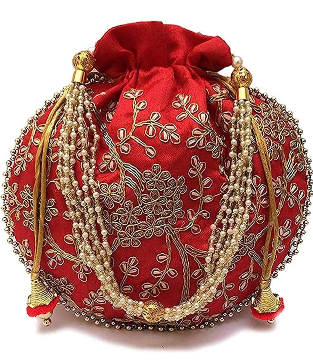 sumera warq Potli Bags for Ladies for Wedding Parties Mirror Embellished Embroidered Bag for Women-picture-36