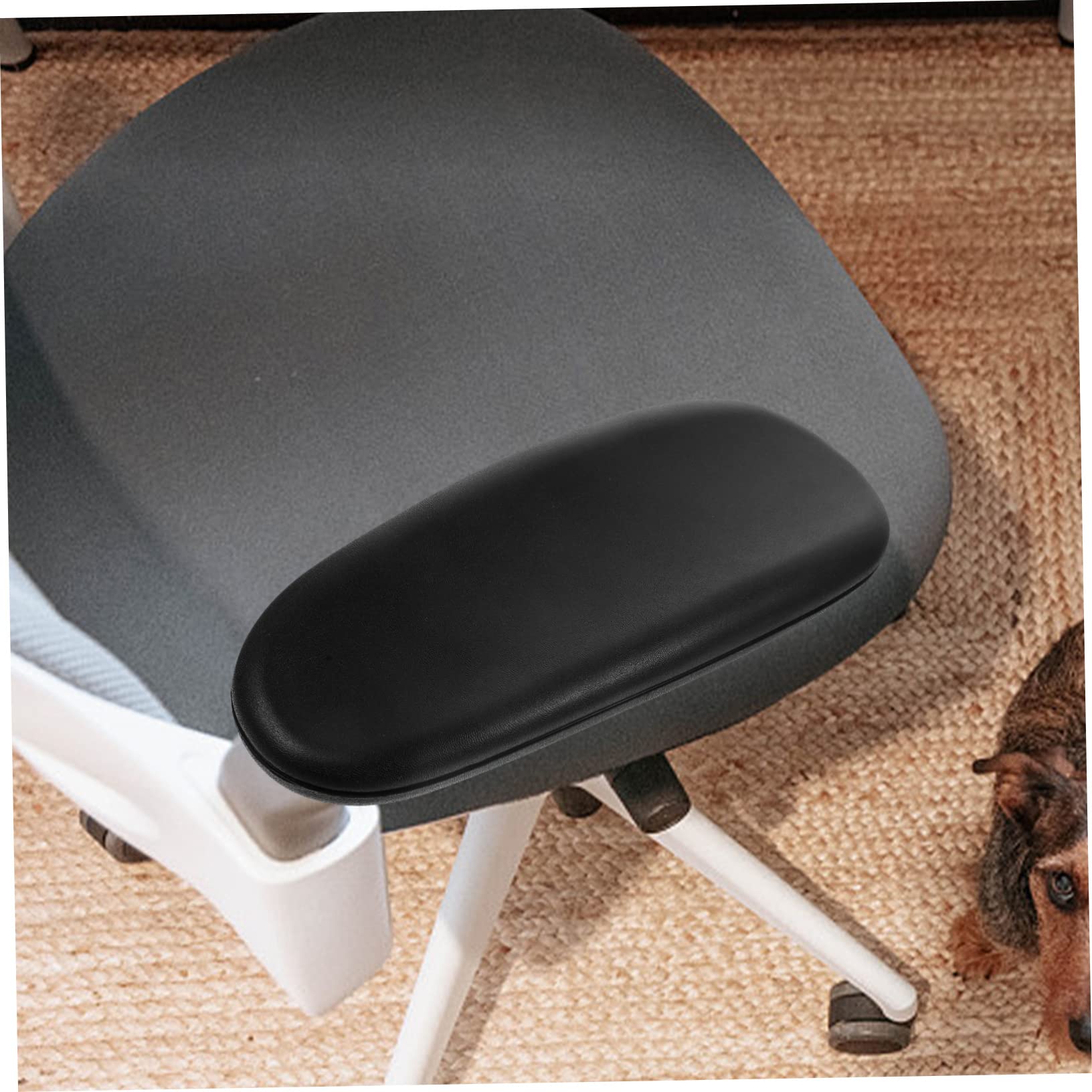 Ciieeo 1 Paire Coussin Rehausseur D'accoudoir De Chaise Housses Daccoudoirs Remplaçables Oreiller Repose-Bras Accoudoir De Chaise De Jeu Confortable Oreiller D'accoudoir Peluche Bureau
