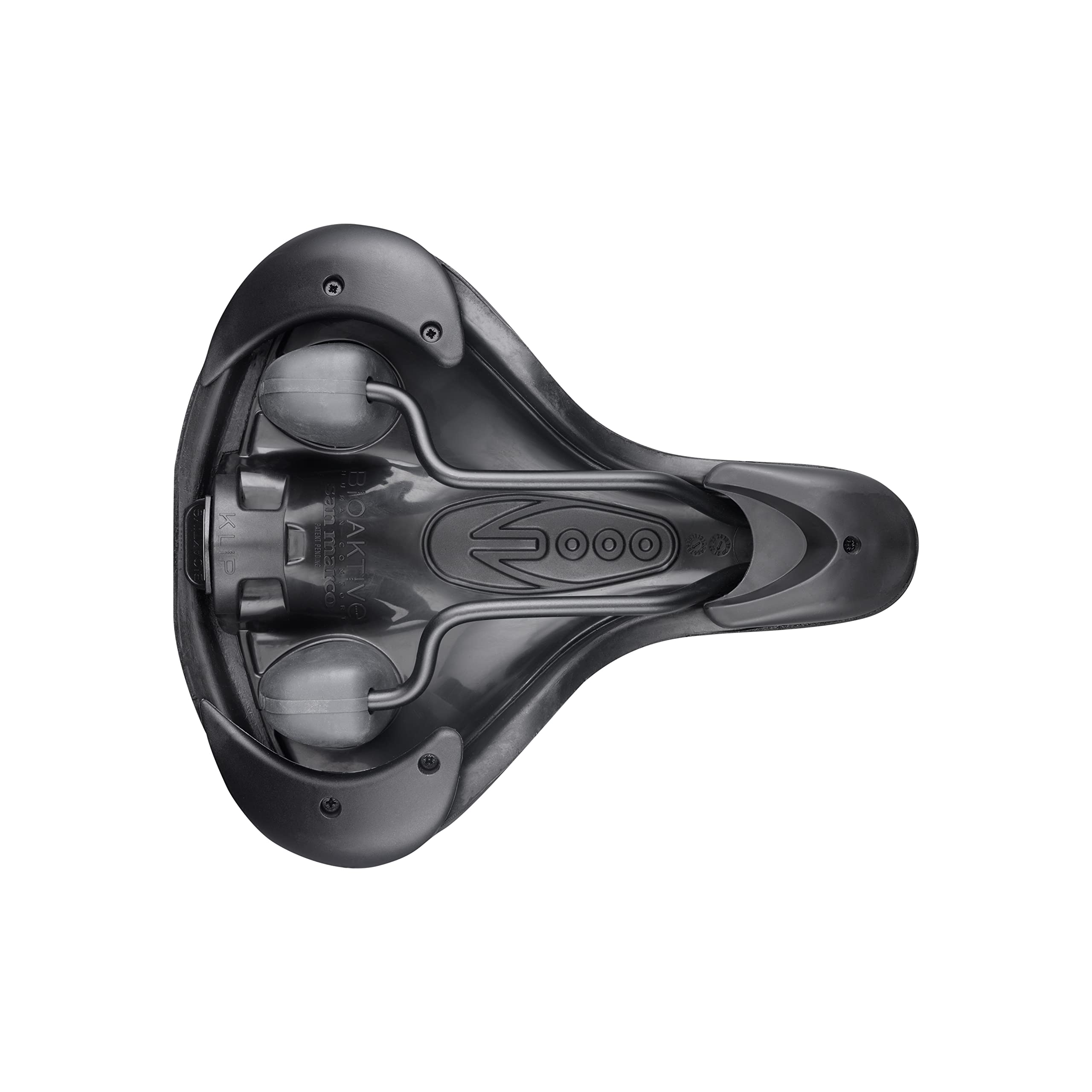 Selle San Marco City Sofa – Confort Max, Large Assise 275x300 Mm, Cadre Manganèse, Pour Vélo Urbain Et Touring