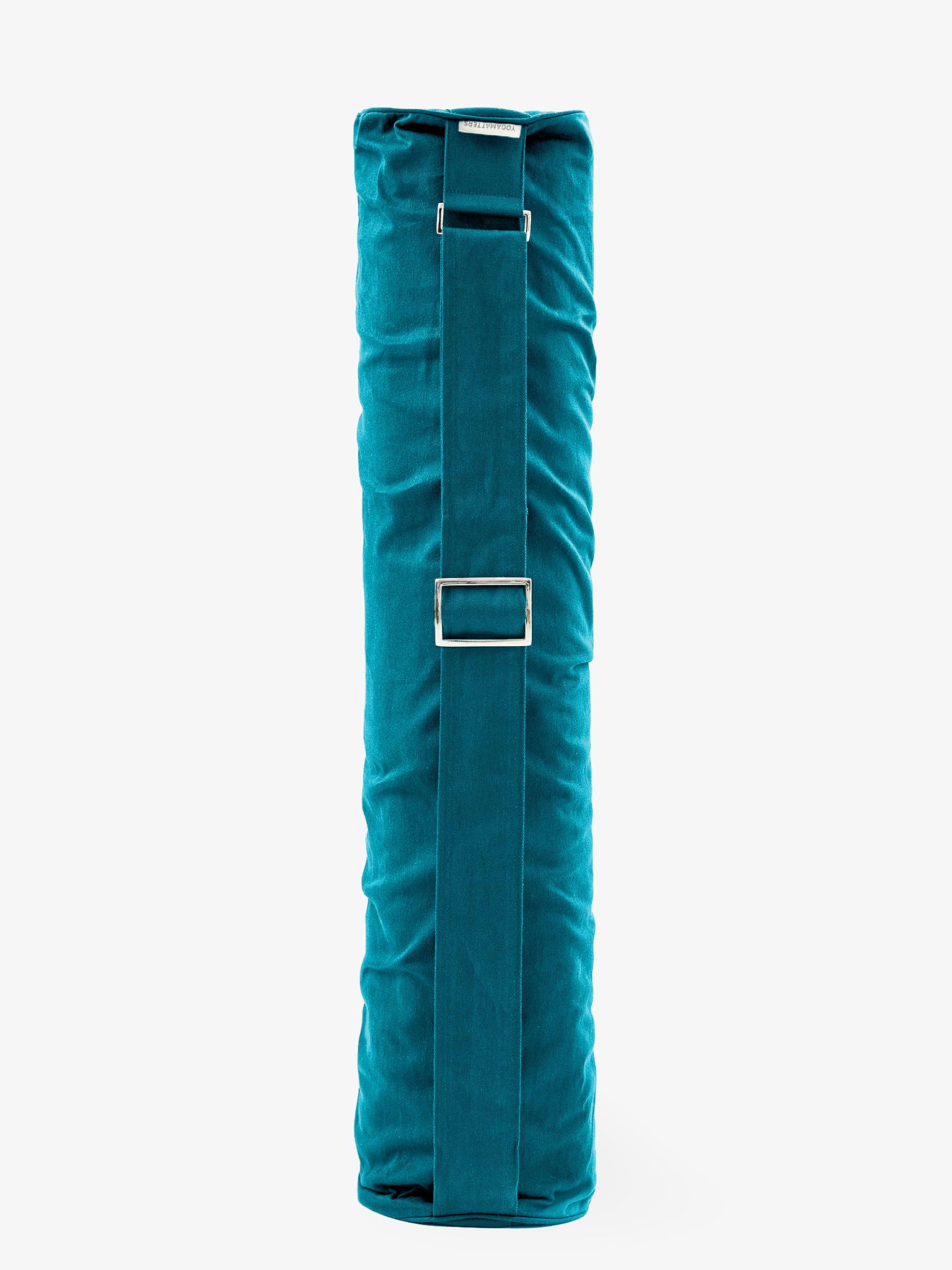 Yogamatters Organic Cotton Zip Up Yoga Bag | Mat Carrier Shoulder Strap Bag (Ocean Green)