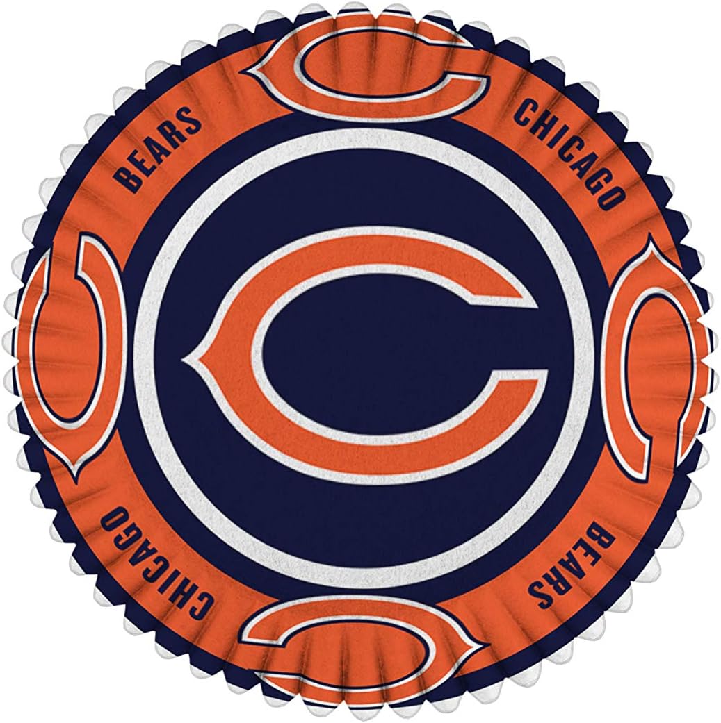 NFL Chicago Bears 50-Piece Large Baking Cups