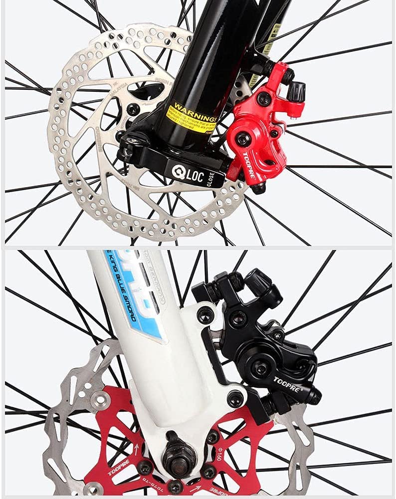 Mimoke Freno per Bicicletta Anteriore e Posteriore in Lega di Alluminio Esterna, Disco del Freno, Montagna Meccanica Caliper