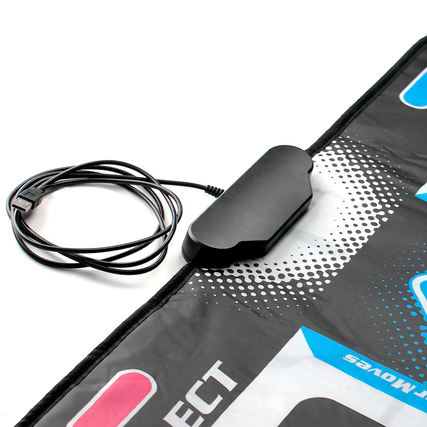 OSTENT USB Antiscivolo StepMania Passo di Danza Tappetino da Ballo Coperta per PC Laptop Ritmo Videogioco per Windows