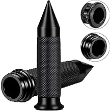 Motorcycle Hand Grips 1 Inch Handlebar Grips Electronic Throttle Compatible with Harley Davidson Touring Softail Road Street Glide Road King 2008-2024