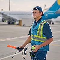 Vista 3 de KAYGO Chaleco de seguridad con bolsillos - Chaleco reflectante de alta visibilidad ANSI Clase 2 Chaleco de construcción