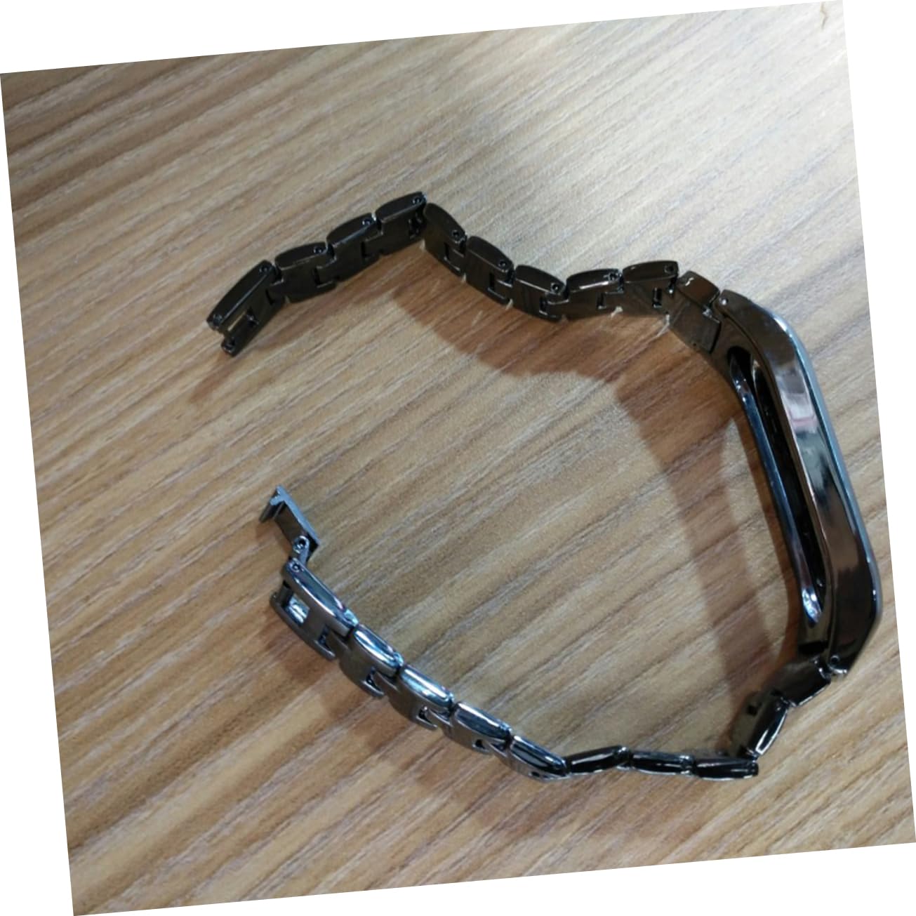 Gatuida 2piezas Correa De Acero Inoxidable Para Band Pulsera Personalizable y Duradera