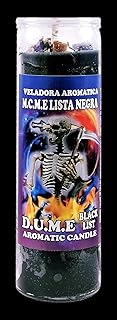 12 Pieces Candles Cocktail VELADORA Aromatic Black List Dume-Lista Negra